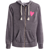 Love More Zip Hoodie - Denny's