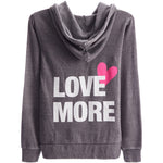 Love More Zip Hoodie - Denny's