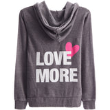 Love More Zip Hoodie - Denny's
