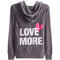 Love More Zip Hoodie - Denny's