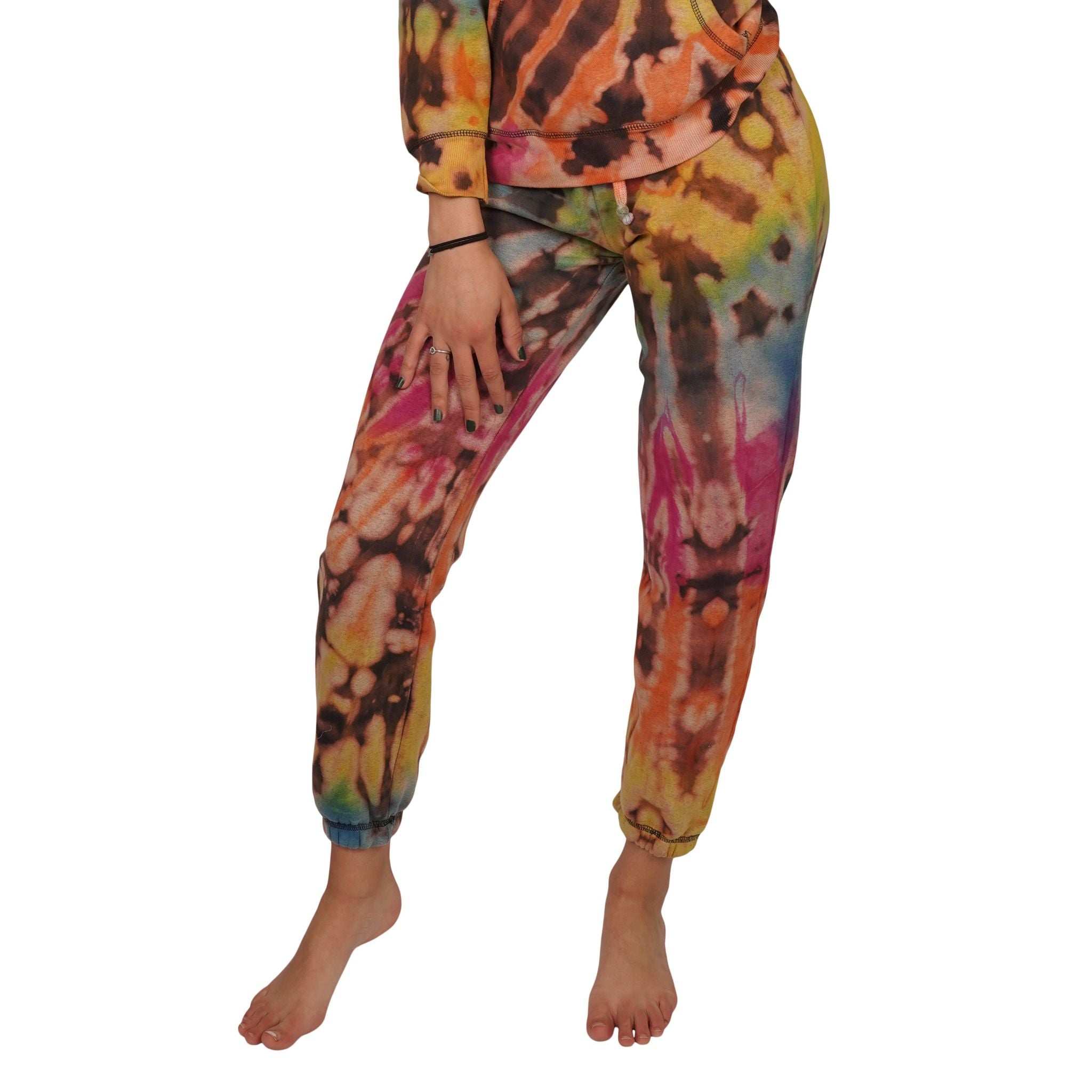 Bleached Tie Dye Sweatpant - Denny's
