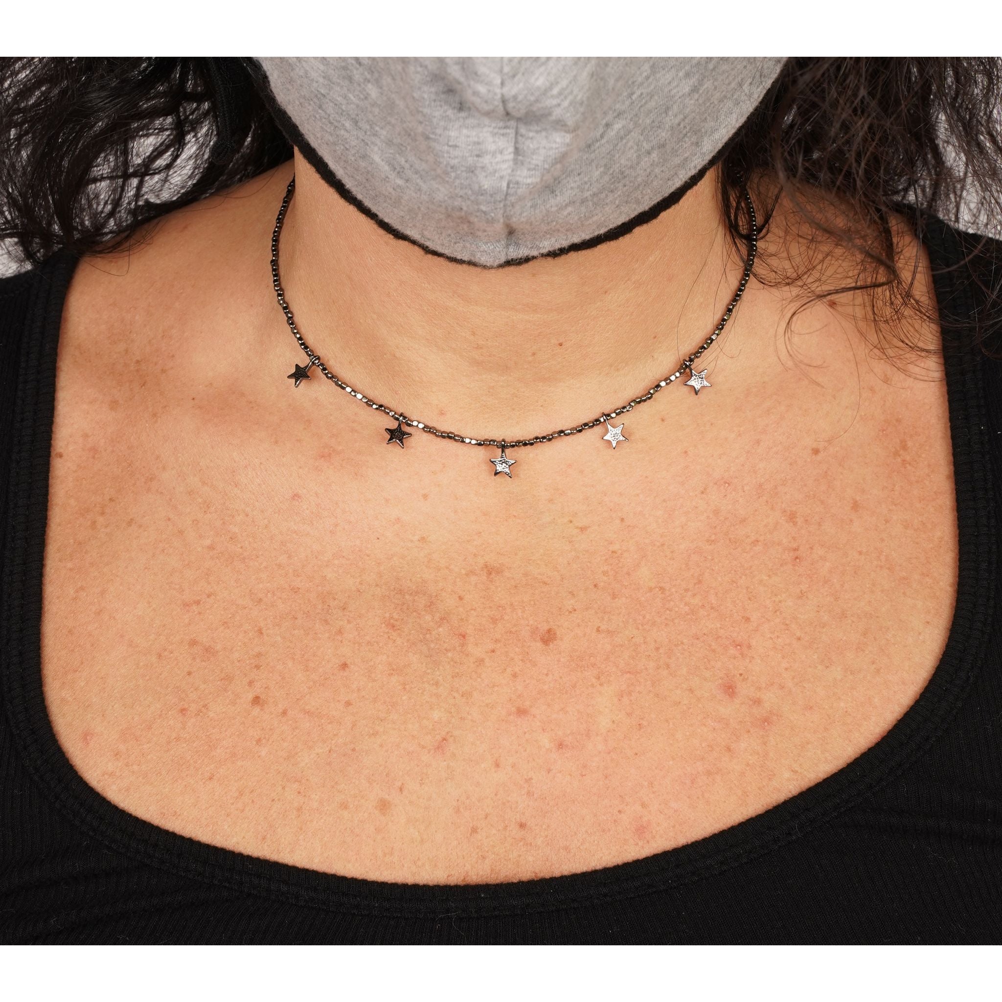 Multi Star Beaded Necklace - Denny's