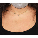 Gold Stars Beaded Necklace - Denny's