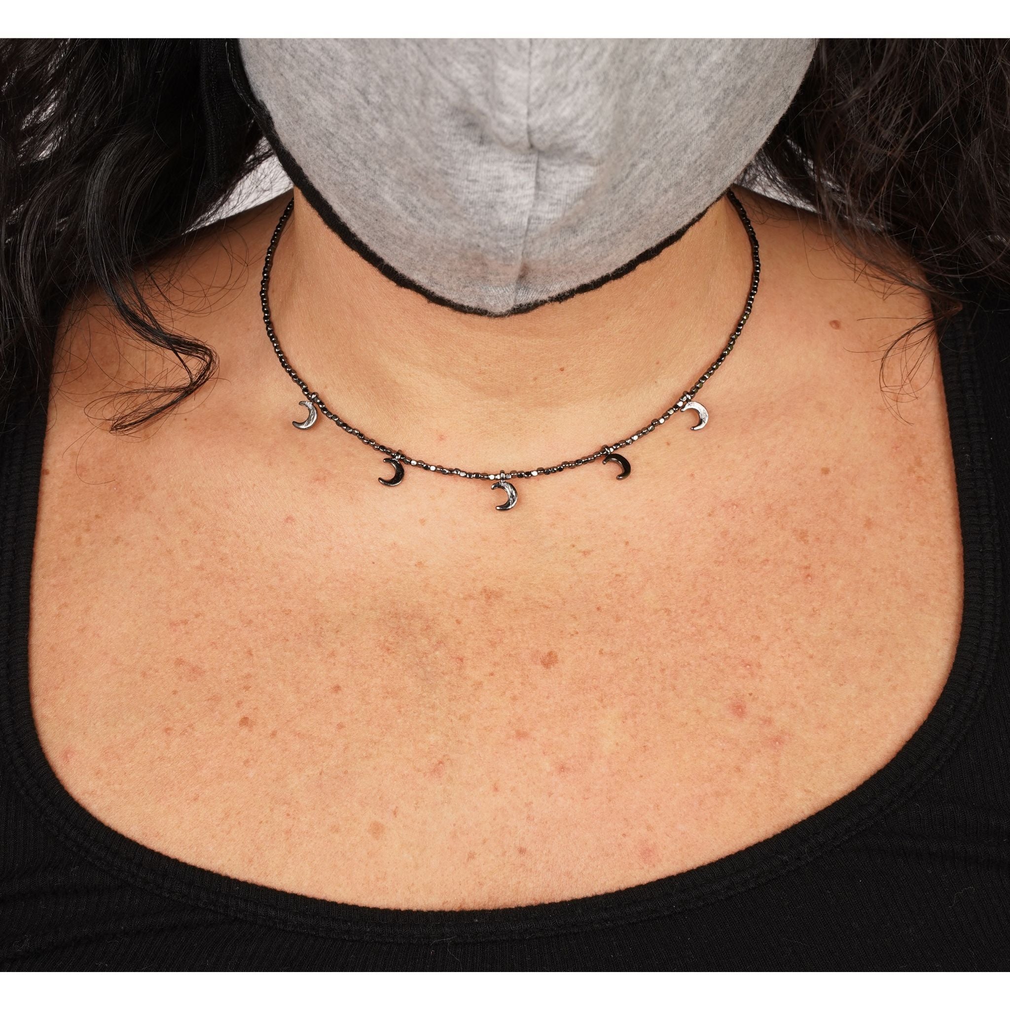 Moon Beaded Necklace - Denny's