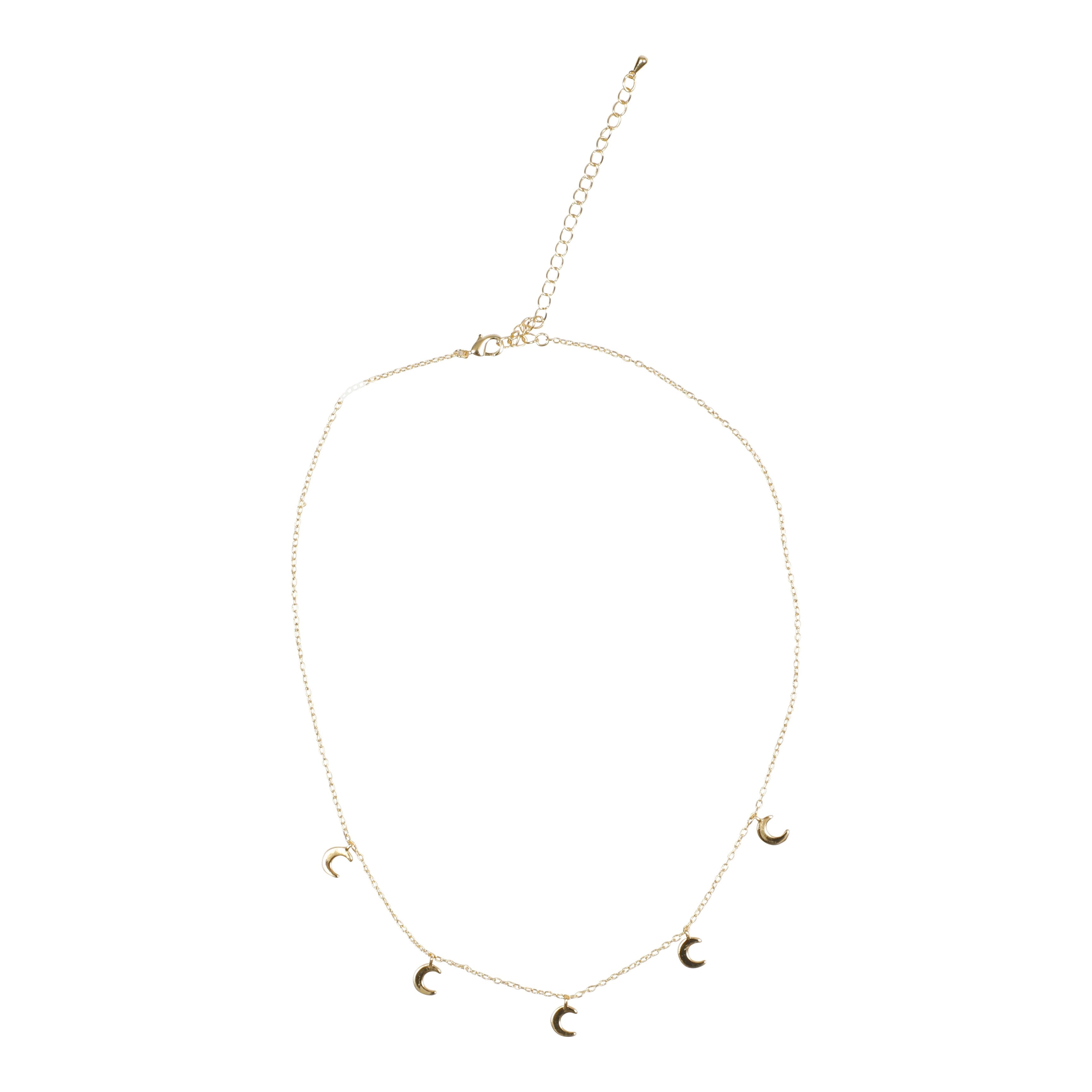 Moon Charms Chain Necklace - Denny's