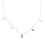 Moon Charm Chain Necklace - Denny's
