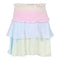 Ombre Smocked Top Ruffle Tiered Skirt - Denny's