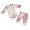 2pc Mauve Tie Dye Onesie/Pant Set - Denny's