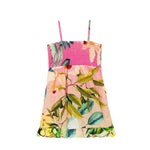 Smocked Top Oasis Print Fiola Dress - Denny's