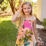 Smocked Top Oasis Print Fiola Dress - Denny's