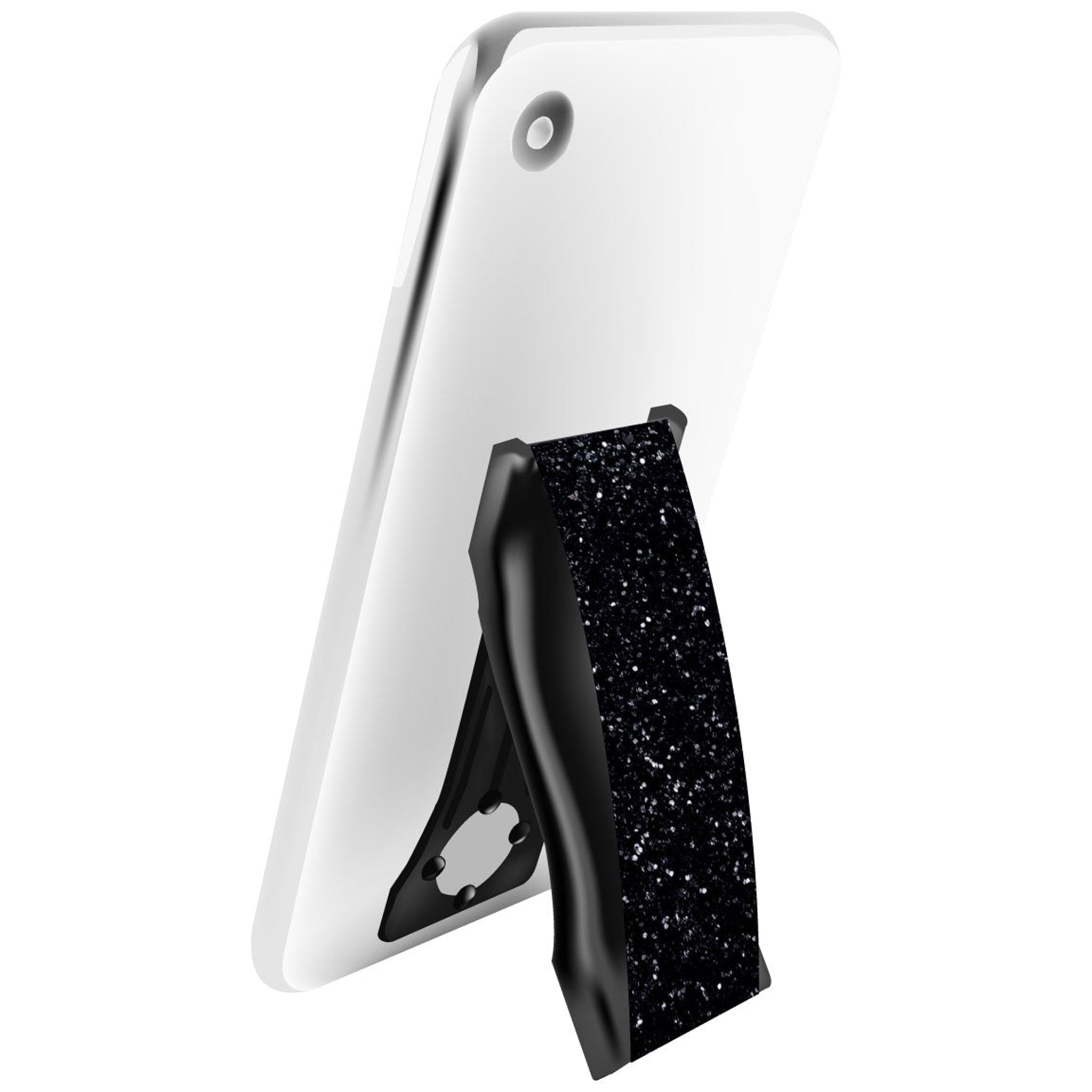 Black Sparkle Magnetic Phone Grip - Denny's