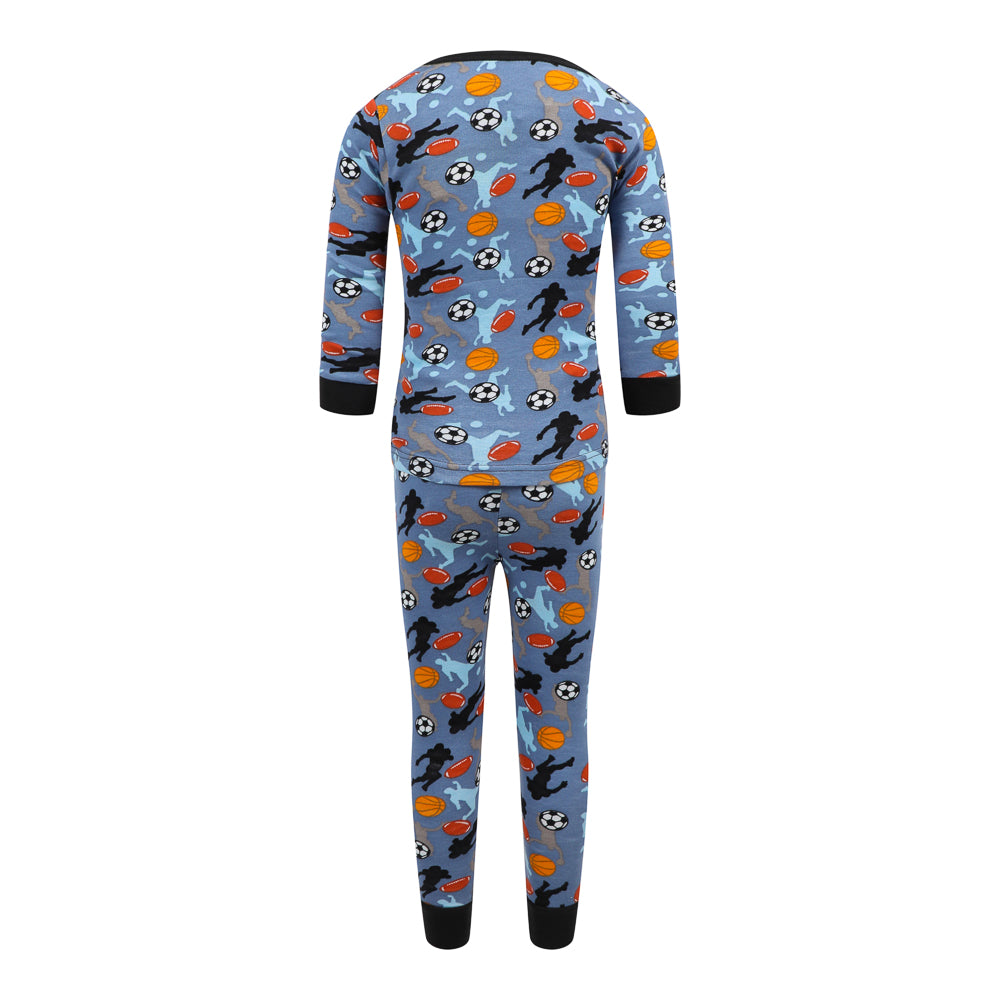 2pc Sports PJ Set - Denny's