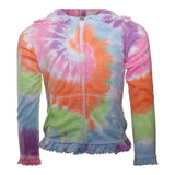 Long Sleeve Zip Hoodie Galaxy Tie Dye - Denny's
