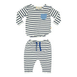 2 Piece Bobbi Set Stripe - Denny's