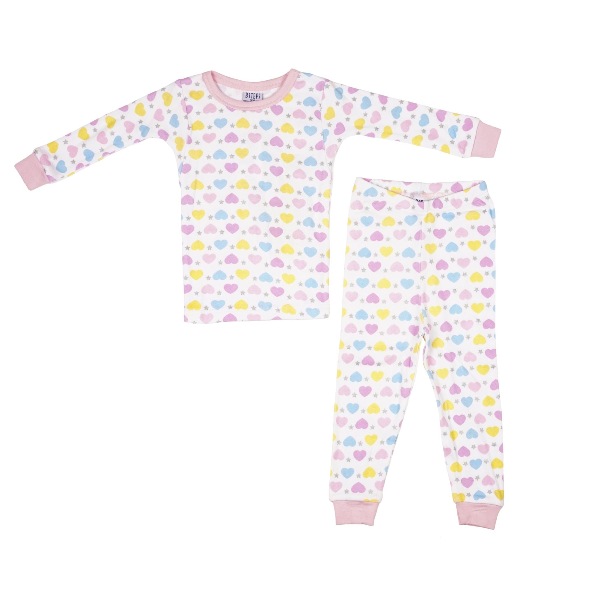Rainbow Heart PJ - Denny's