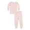 Metallic Heart Pink PJ - Denny's