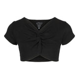 Twist Front Crop Top - Denny's