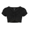 Twist Front Crop Top - Denny's