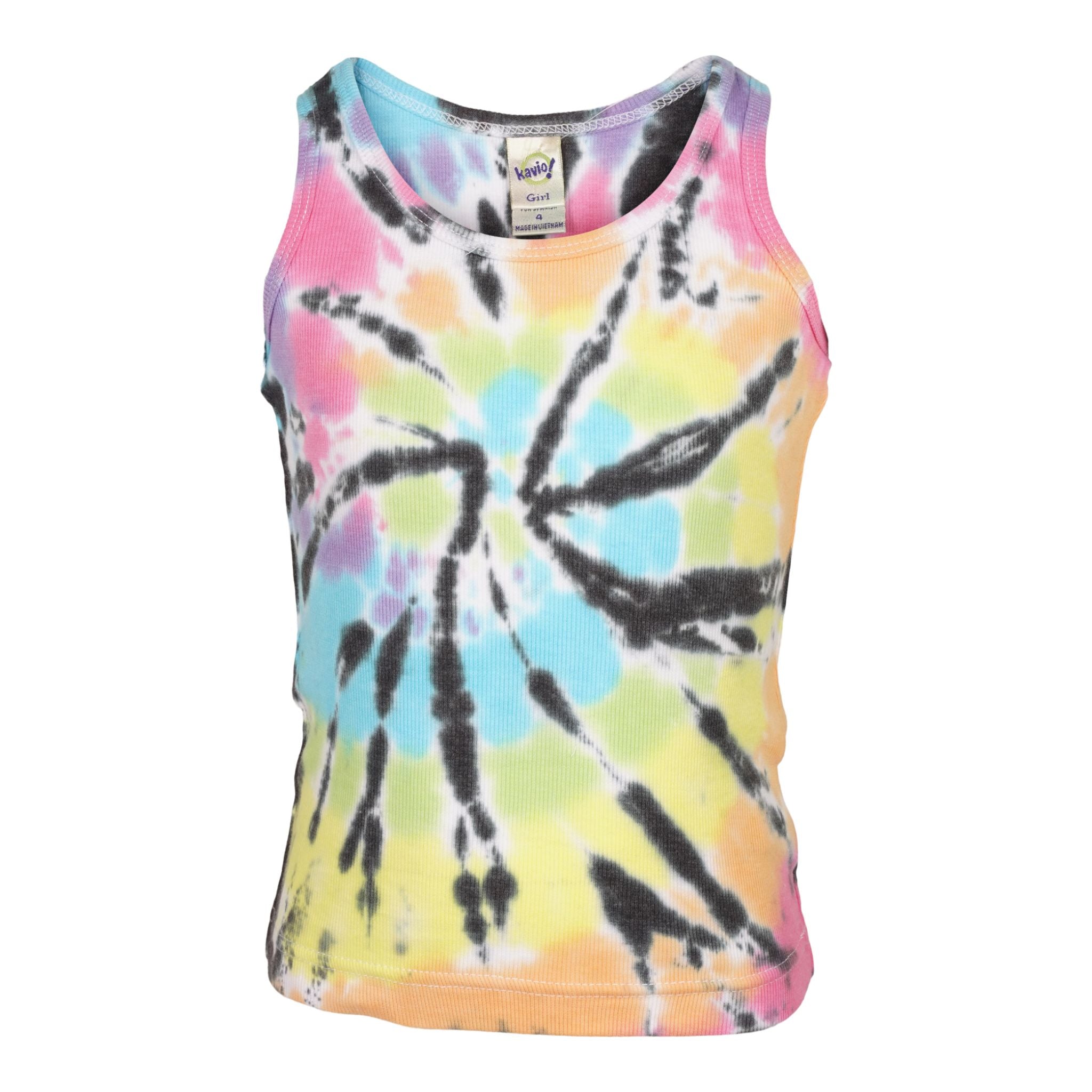 Tie Dye Multi Swirl Tank - Denny's