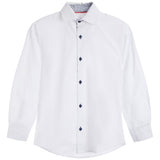 Contrast Insert Dress Shirt - Denny's