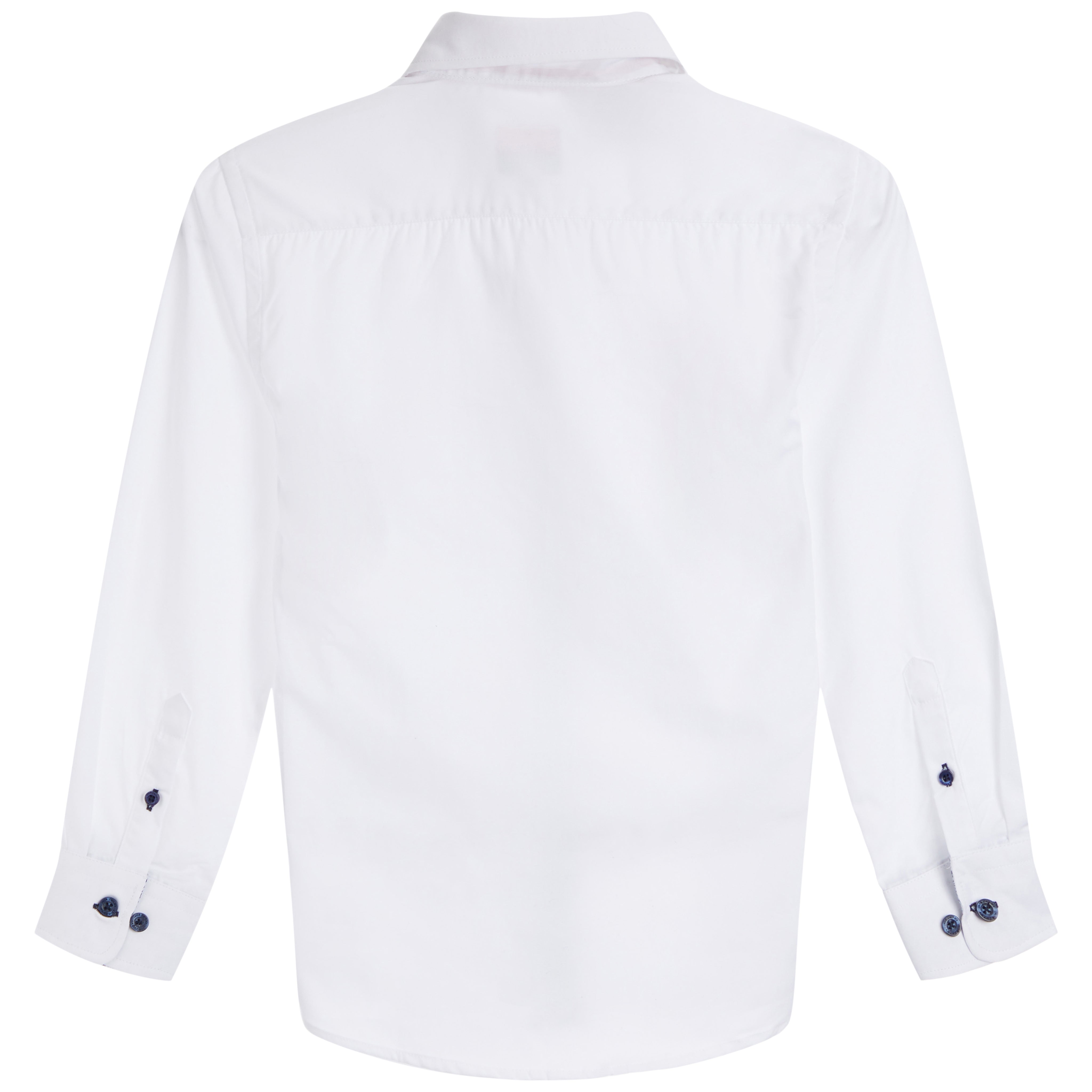 Contrast Insert Dress Shirt - Denny's