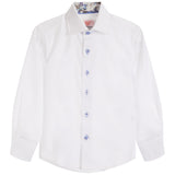 Contrast Insert Dress Shirt - Denny's