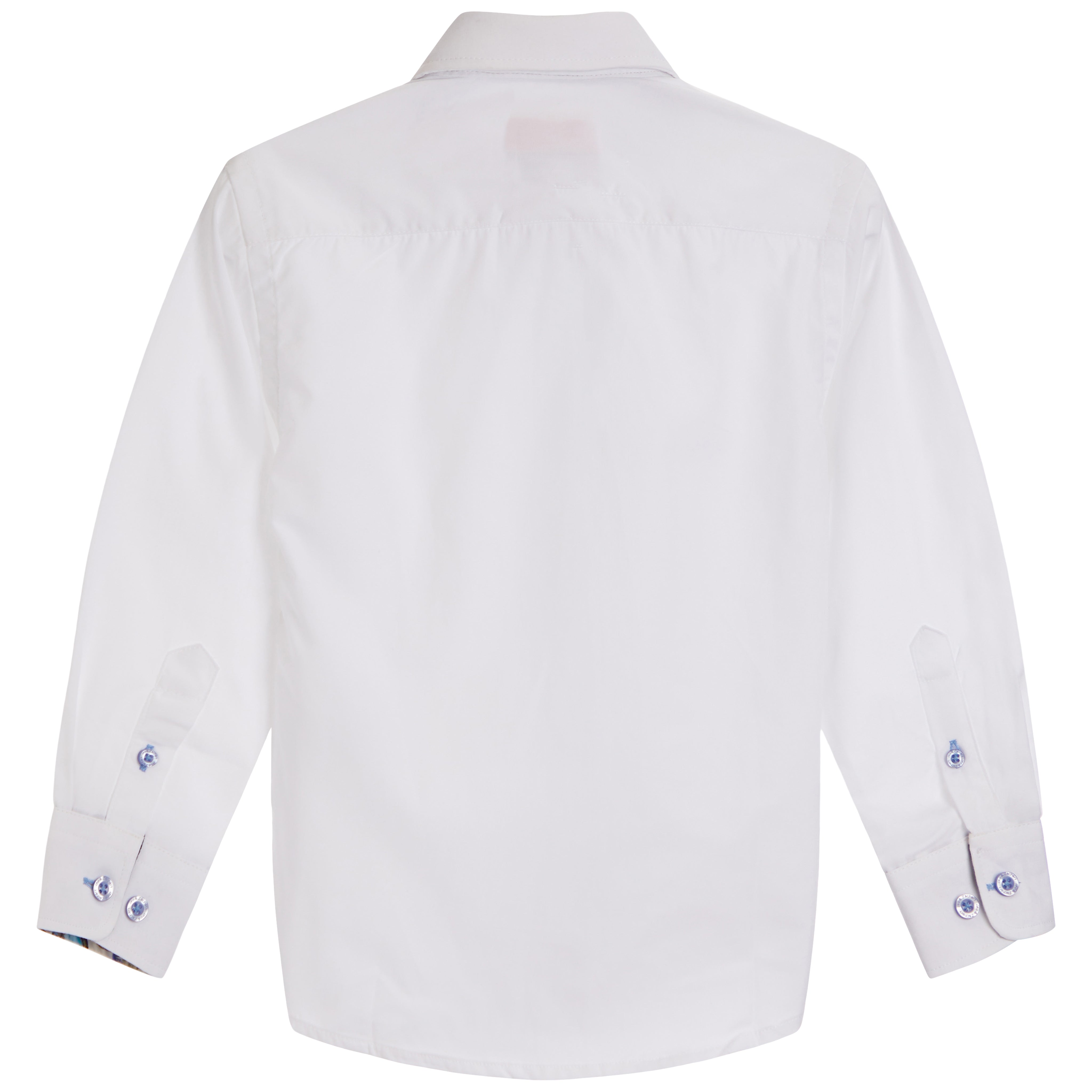 Contrast Insert Dress Shirt - Denny's