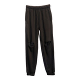Fleece Slit Knee Jogger - Denny's