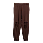 Fleece Slit Knee Jogger - Denny's