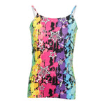 Tie Dye Splatter Paint & Stars Full Cami 4-6X - Denny's