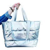Large Puffer Tote - Denny's