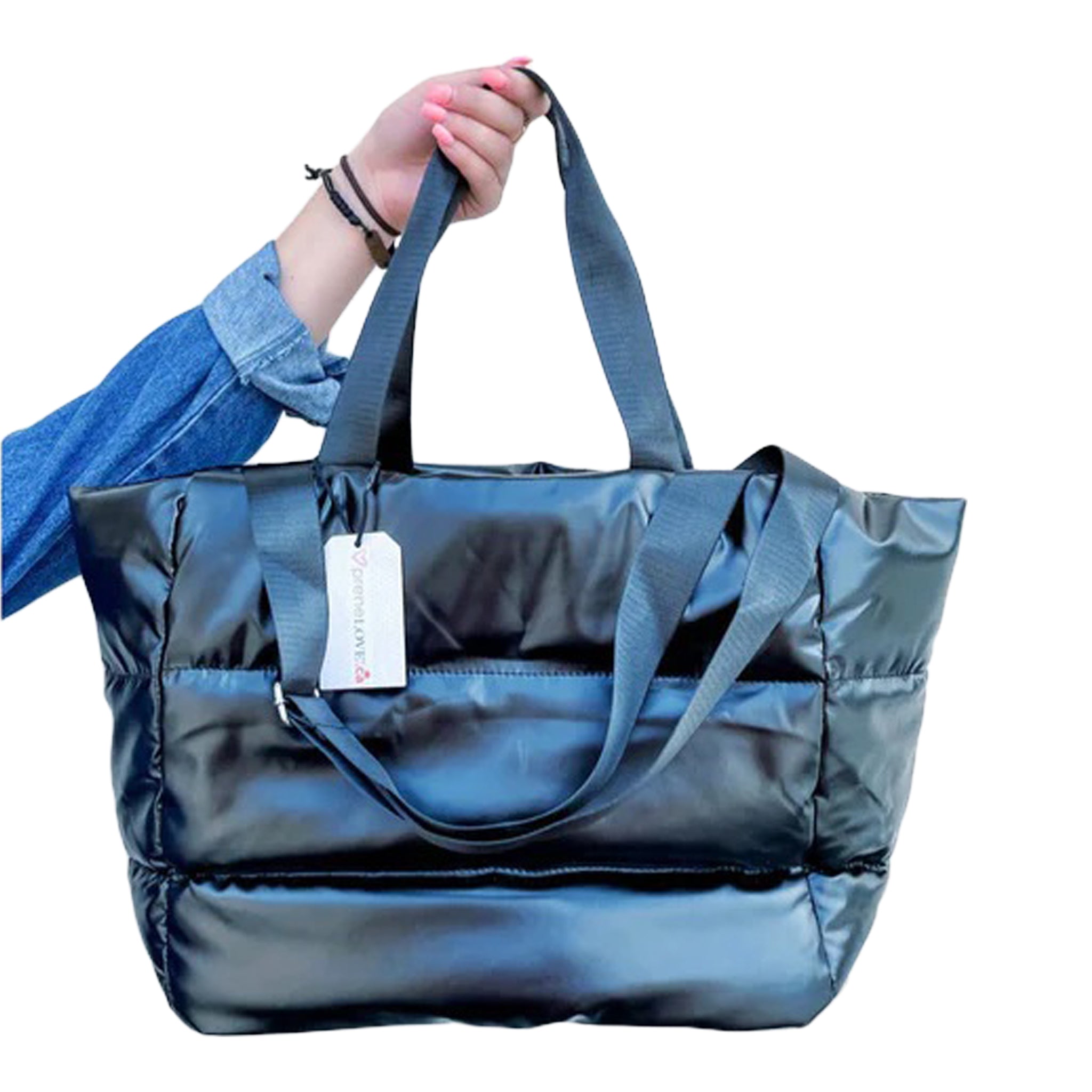 Large Puffer Tote - Denny's