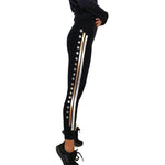 Metallic Stripes & Star Leggings - Denny's