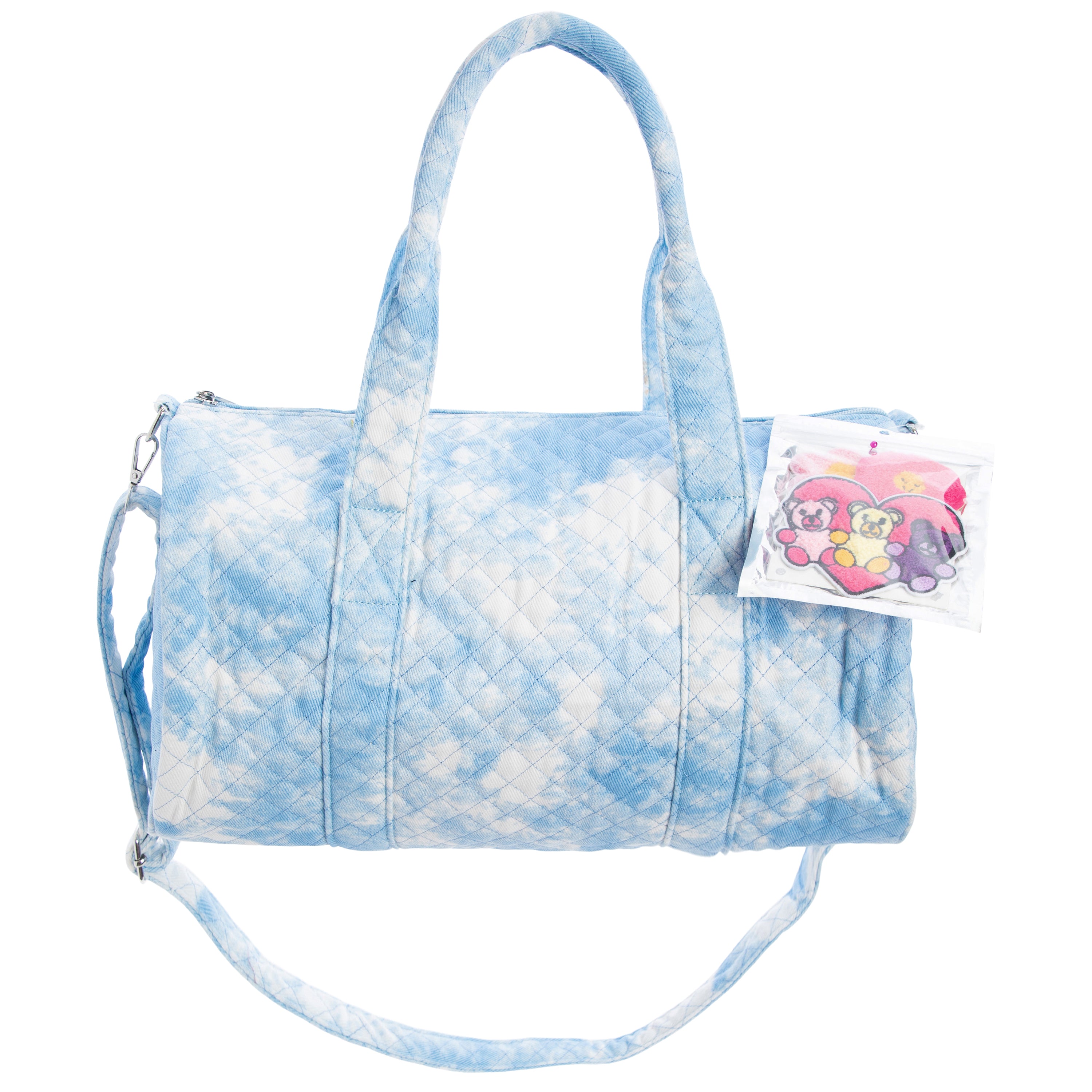 DIY Patch Tie Dye Duffle