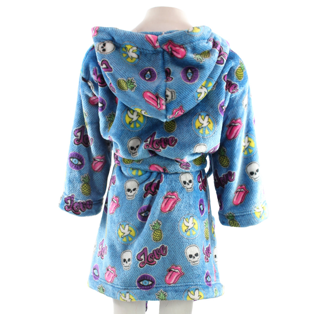 Junior Plush Robe Patch Fall - Denny's