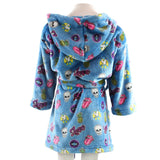 Junior Plush Robe Patch Fall - Denny's