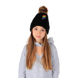 Pom Beanie Rainbow Bolt - Denny's
