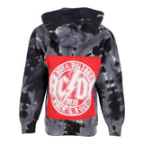 Pullover Hoodie with ACDC Rock and Roll - Denny's
