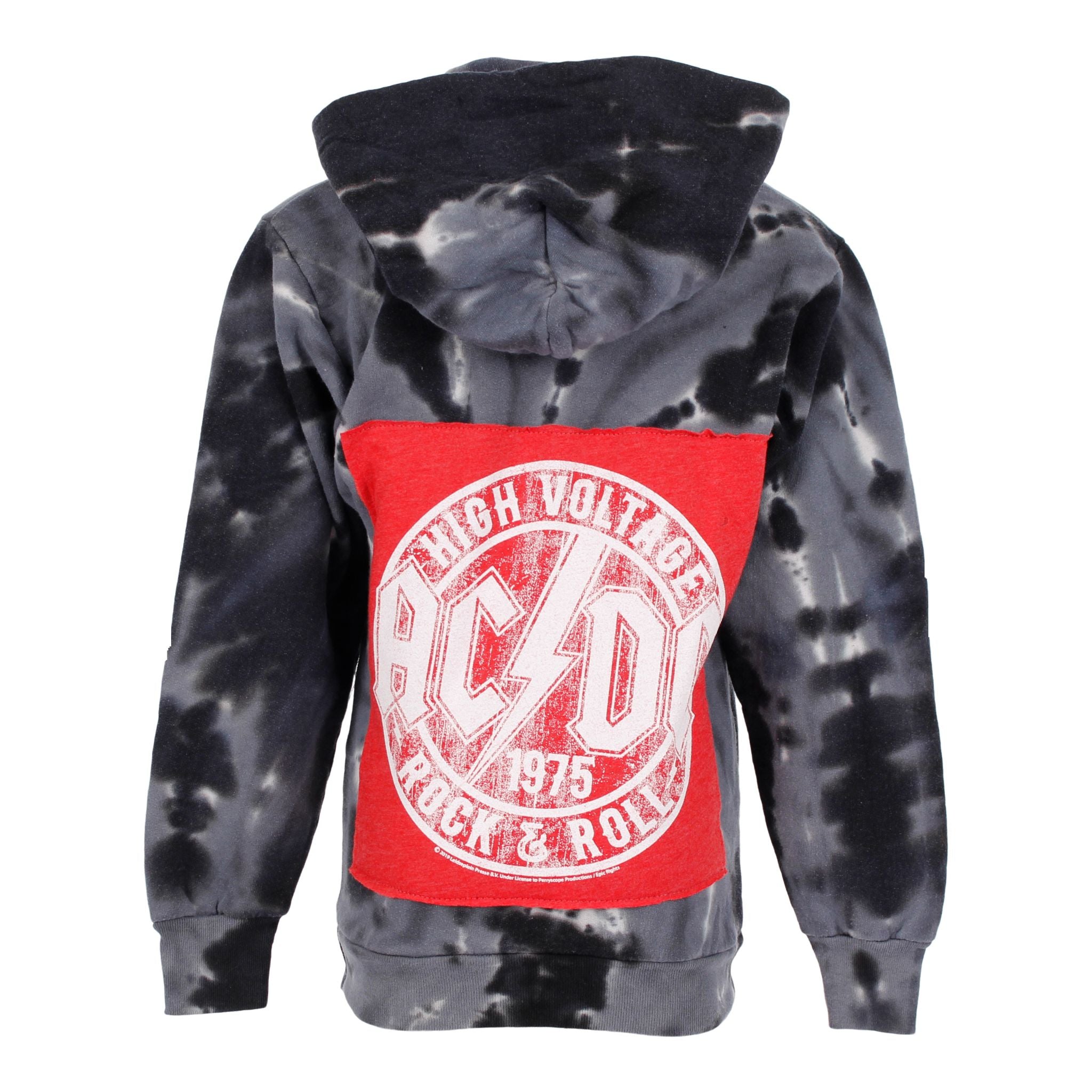 Pullover Hoodie with ACDC Rock and Roll - Denny's