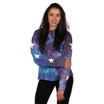 Star Arm Amethyst Spiral Tie Dye Sweatshirt - Denny's