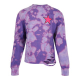 Pink Star Bleach Sweatshirt - Denny's