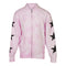 Black Stars Tie Dye Zip Jacket - Denny's