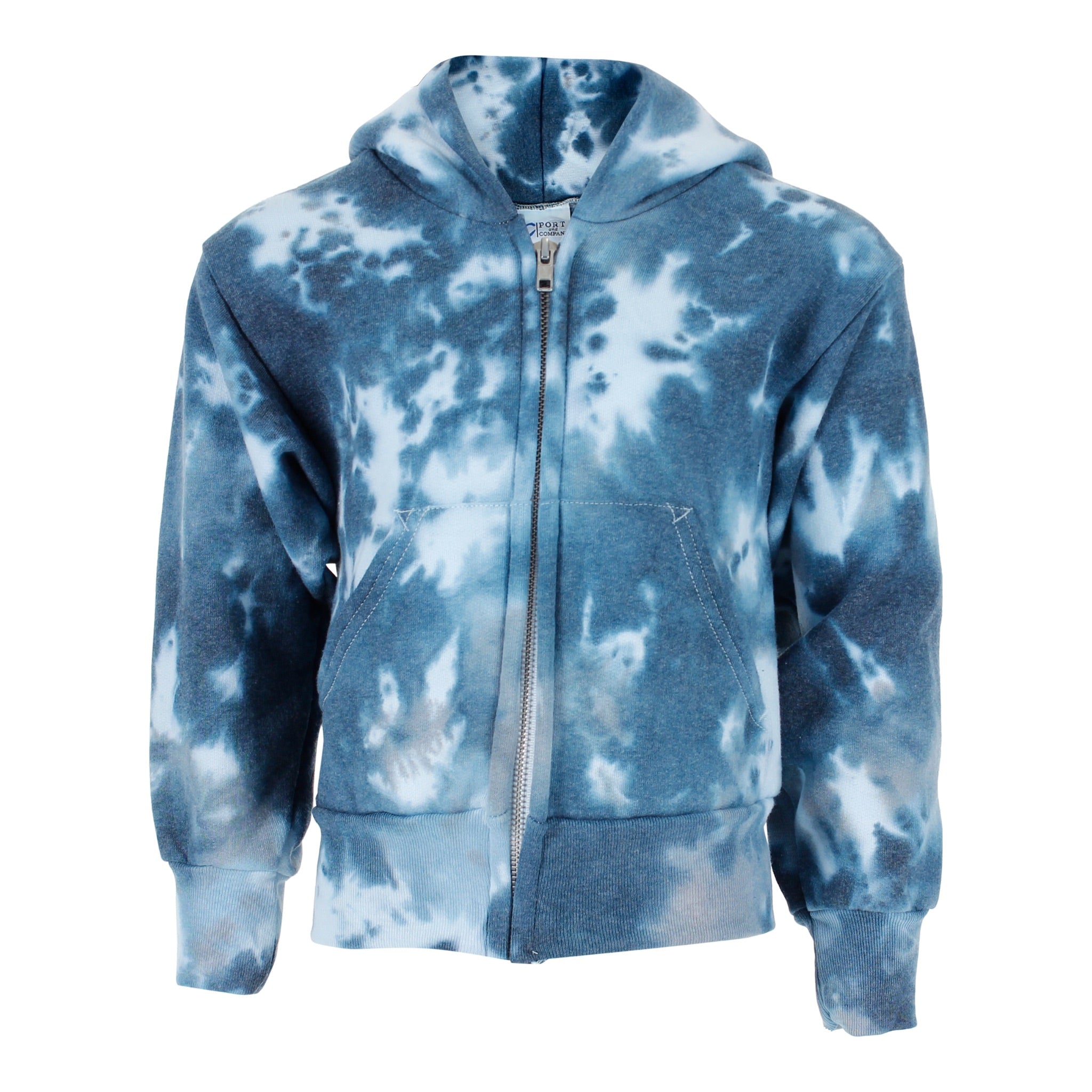 Ocean Tie Dye Full Zip Hoodie - Denny's