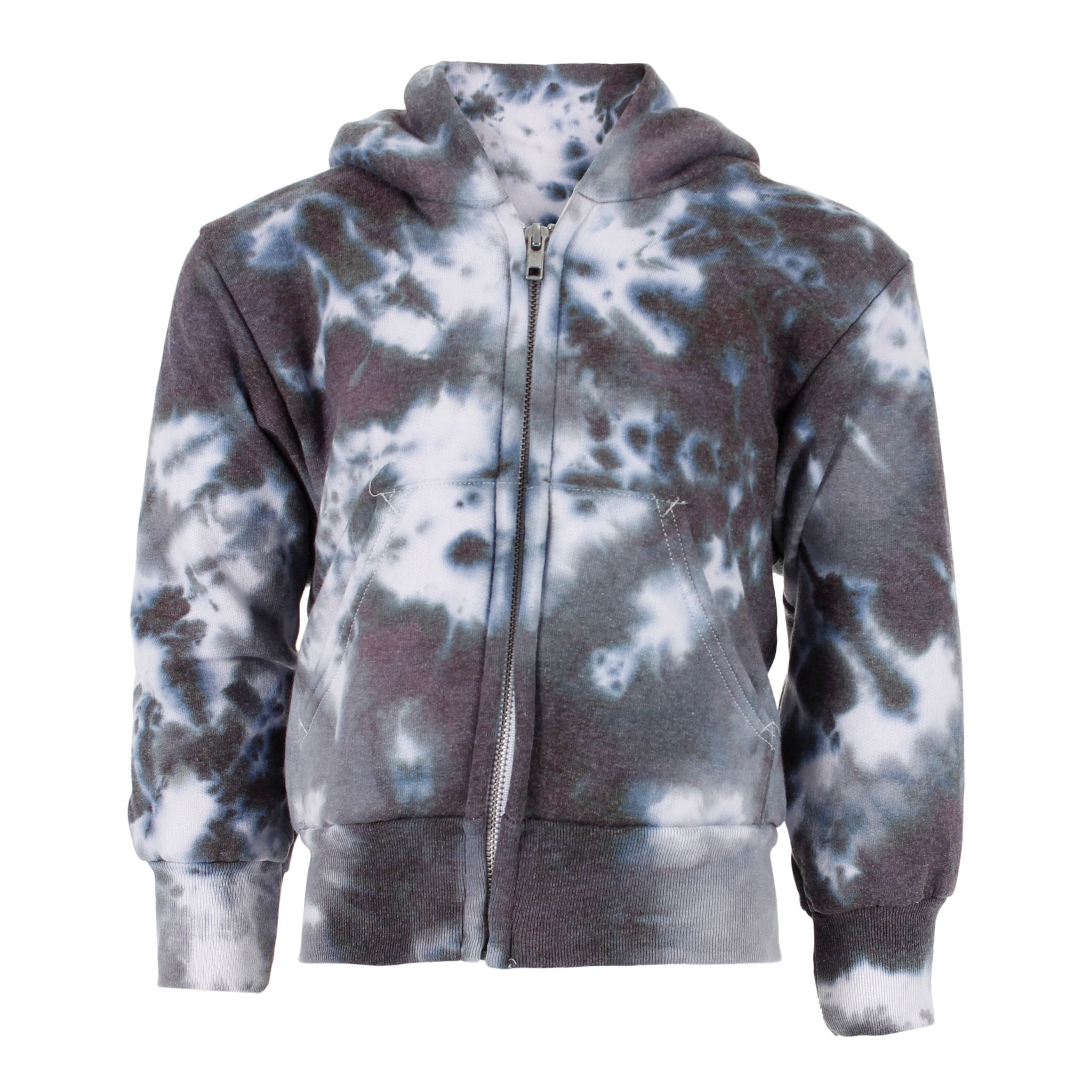 Stormy Tie Dye Full Zip Hoodie - Denny's