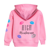 High Maintenance Zip Hoodie - Denny's