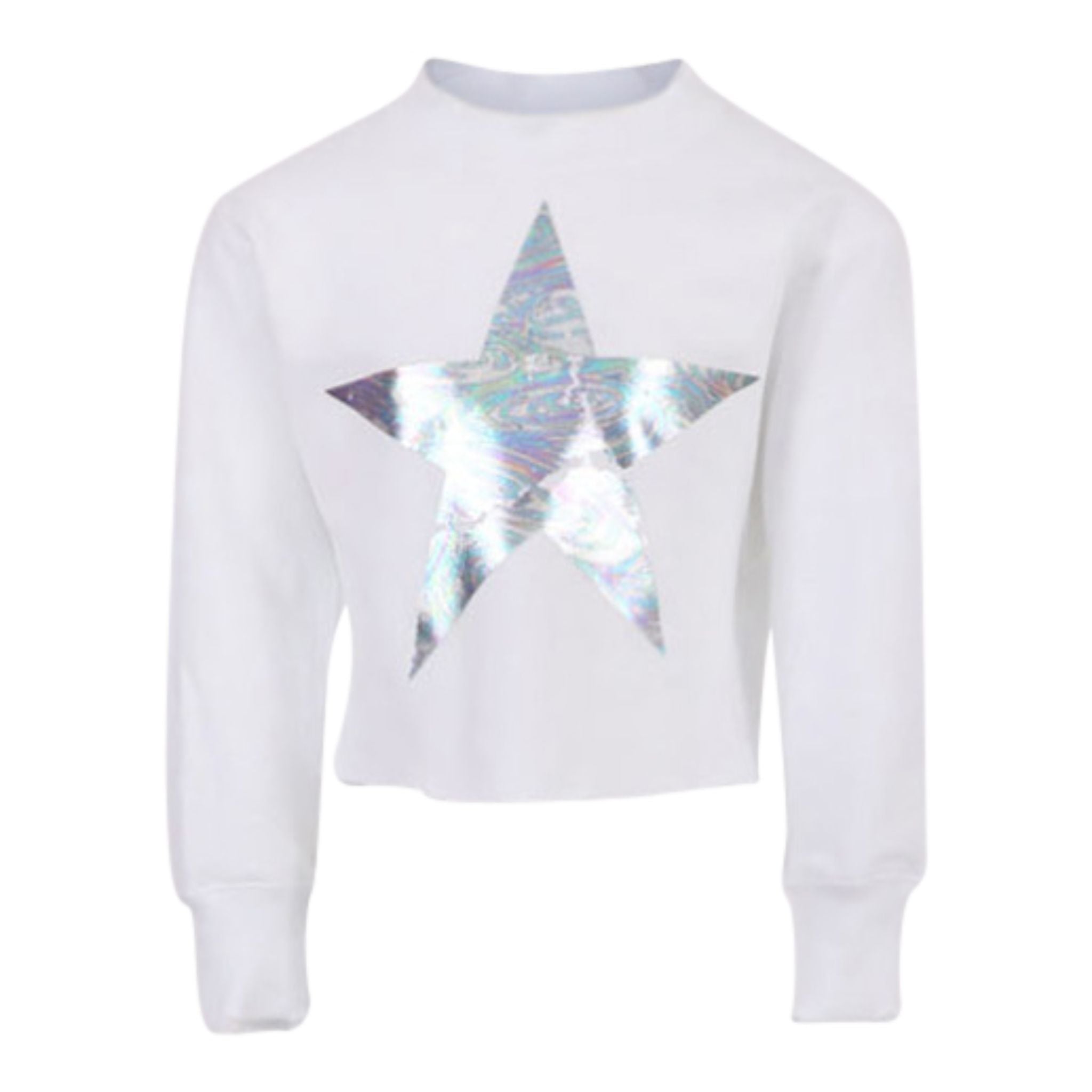 Iridescent Star Sweatshirt - Denny's
