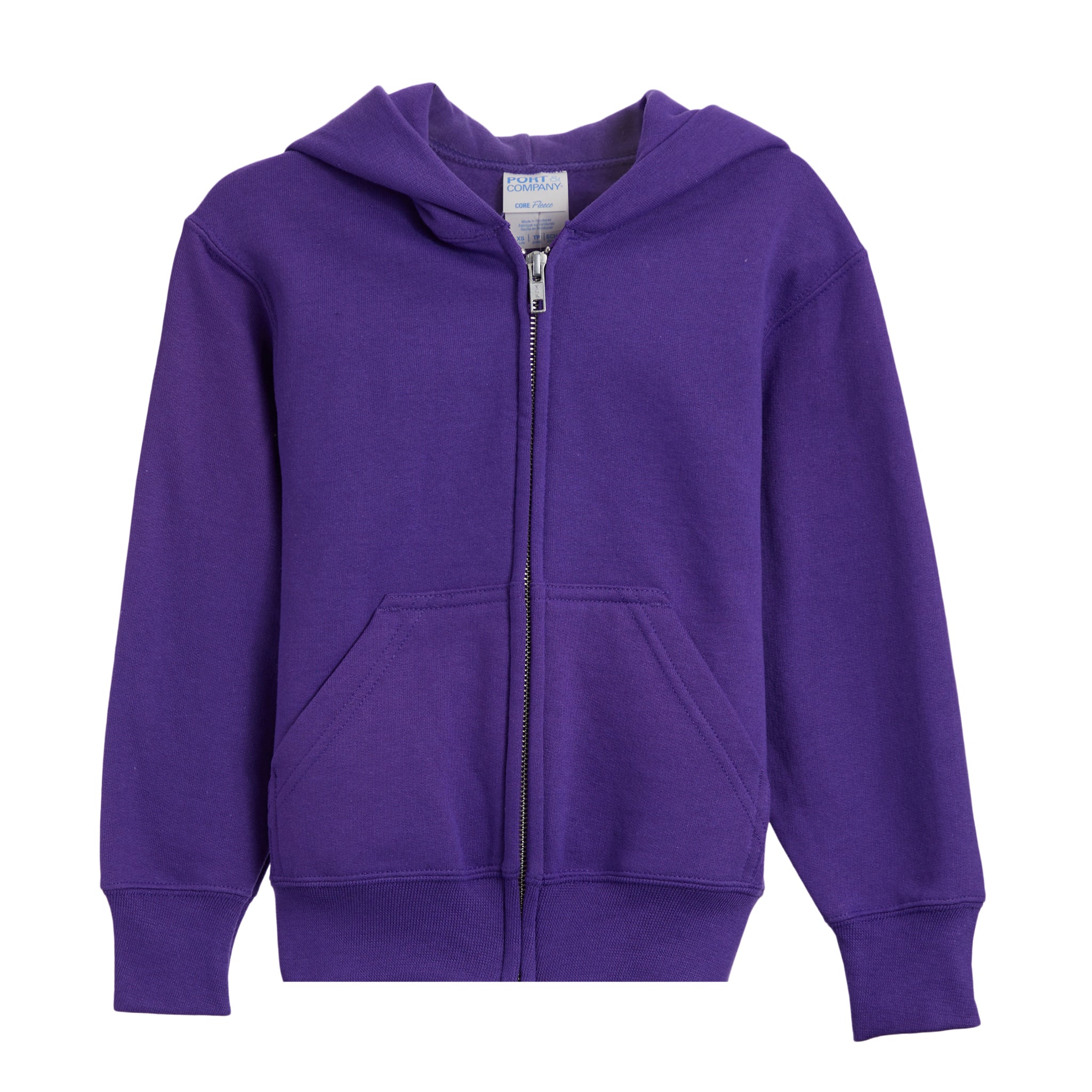 Solid Zip Hoodie - Denny's