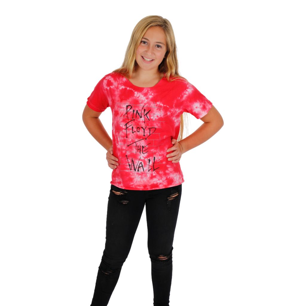 Pink Floyd Crop Tie Dye Tee - Denny's