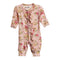 Pink Floral Ruffle Unionsuit - Denny's