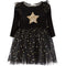 Gold Star Frill Tutu Dress - Denny's